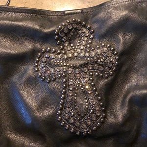 Leather Rock handbag